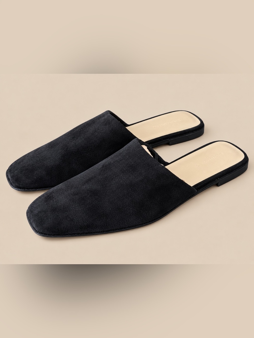 Minimalist Suede Slide Mule Banana Republic 8.5